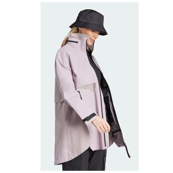 Adidas MYSHELTER RAIN.RDY Waterproof Parka Size US/XL - Picture 3 of 16